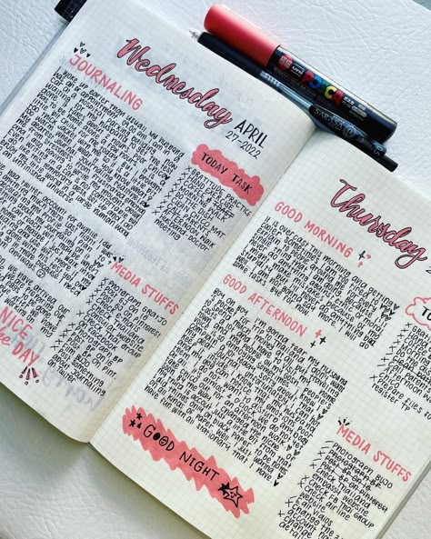 Weekly Journal Spread, Commonplace Book Layout, Synopsis Ideas, Hobonichi Cousin Daily Layout Ideas, Bujo Daily Spread Layout, Hobonichi A6 Ideas, Hobonichi Cousin Daily Layout, Bujo Daily Spread, Commonplace Book Ideas