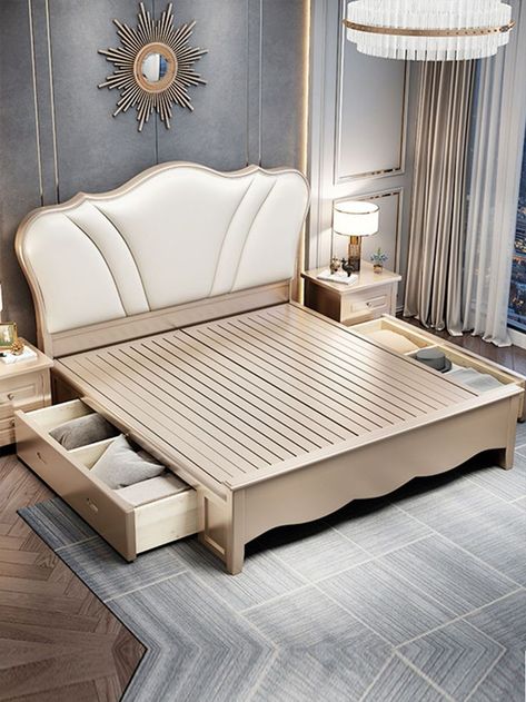 Luxury Apartment Decor, Green Sofa Living Room, Bathroom Furniture Design, Box Bed Design, Bed Headboard Design, Bedroom Interior Design Luxury, Wood Bedroom Furniture, Bed Design Modern, Furniture Design Living Room