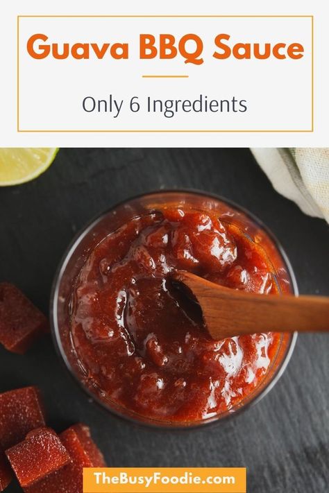 Guava Sauce, Guava Bbq Sauce, Chicken Ribs, Guava Paste, Trip To Miami, Guava Fruit, Barbecue Sauce Recipes, Jerk Seasoning, Bbq Sauce Recipe