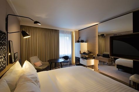 Marriott Maida Vale, Londra, 2016 - Anita Rosato Maida Vale, Model Room, Residential Development, Hotel Room Design, Hotel Bedroom, Bedroom Idea, Apartment Plans, Hotel Interiors, Modern Hotel