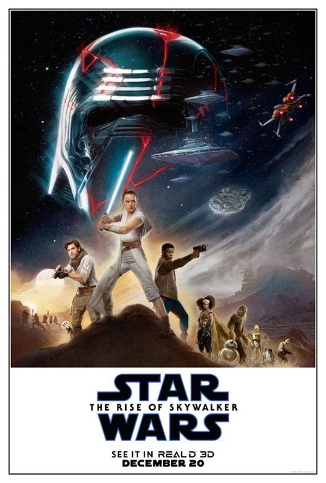 Final Stand, Movie Art Print, Sabre Laser, Knights Of Ren, Star Wars Watch, 3d Poster, Keri Russell, Star Trek Star Wars, The Rise Of Skywalker