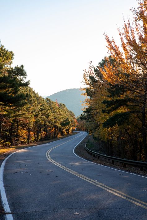 Plan your #Oklahoma road trip along the stunning Talimena Scenic Drive with these insider tips on where to eat, stay and sightsee along the way. Oklahoma Road Trip, Scenic Byway, Travel Tourism, Scenic Drive, Travel Information, Travel And Tourism, Plan Your Trip, Small Towns, Oklahoma