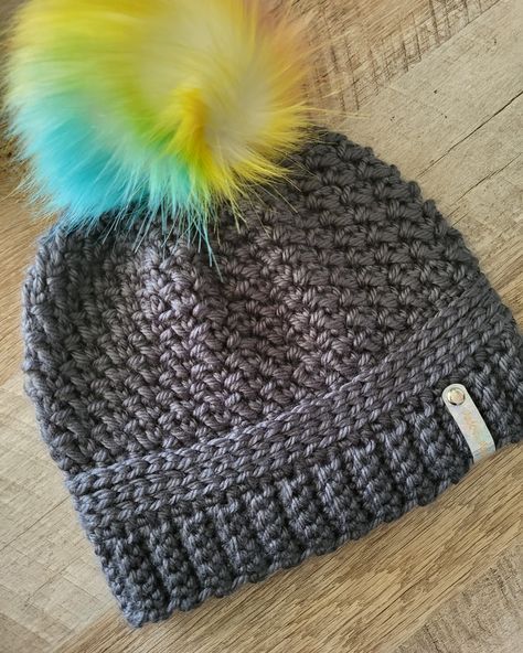 Mixed Stitch Beanie | Made by Mandy Making Hats, Crochet Winter Hats, Tweed Yarn, Mom And Me, Crochet Hook Set, Different Stitches, Crochet Winter, Crochet Inspiration, Beanie Pattern