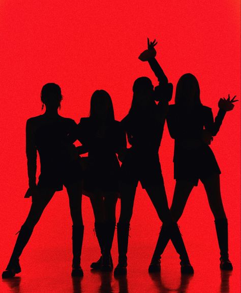 Girls Album, Kpop Group, Shadow Art, Album Cover Design, Kpop Posters, Black Pink Instagram, Album Design, Kpop Wallpaper, Kpop Girl Groups