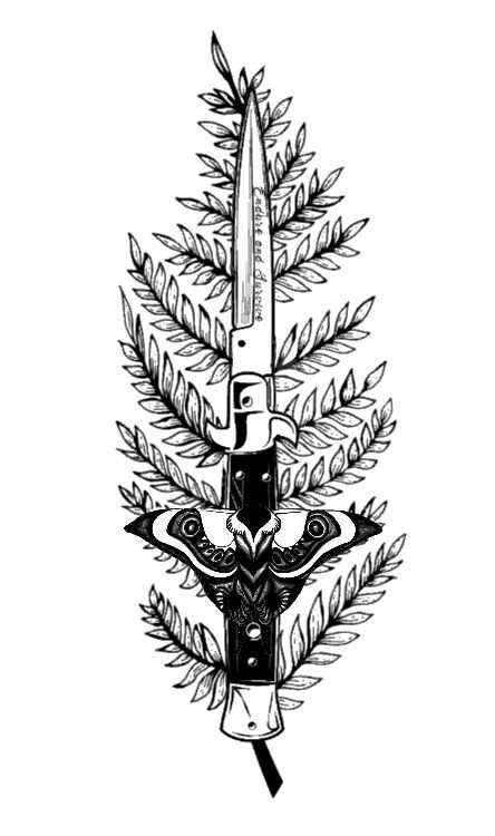 The Last Of Us Drawings Easy, Tlou 2 Tattoo Ideas, Tlou Knife Tattoo, Small The Last Of Us Tattoo, The Last Of Us Silhouette, Ellie The Last Of Us Knife Tattoo, The Last Of Us Tattoo Endure And Survive, The Last Of Us Sleeve Tattoo, Ellie Inspired Tattoo