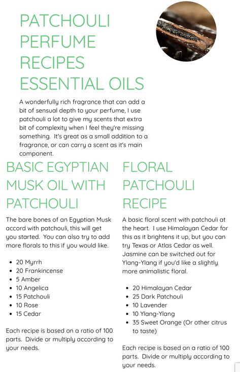 Natural Perfume Recipes, Diy Perfumes, Musk Essential Oil, Patchouli Perfume, Essential Oil Perfumes Recipes, Musk Oil, Musk Perfume, Perfume Recipes, Diy Perfume