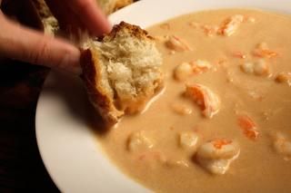 Cognac Shrimp Bisque Recipe - Chowhound Cognac Shrimp, Shrimp Bisque Recipe, Crawfish Bisque, Shrimp Bisque, Cook Shrimp, Bisque Soup, Flavorful Shrimp, Crab Bisque, Bisque Recipe