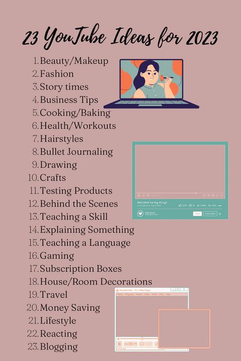 Youtube Channel Name Ideas For Skin Care, Start Youtube Channel Make Money, Starting A Vlog Youtube, Youtube Channel Must Haves, Youtube Channel Ideas 2023, Youtube Channel Niche Ideas, Video Ideas For Youtube Channel No Face, How To Make Thumbnails For Youtube, How To Start A Youtube Channel Tips