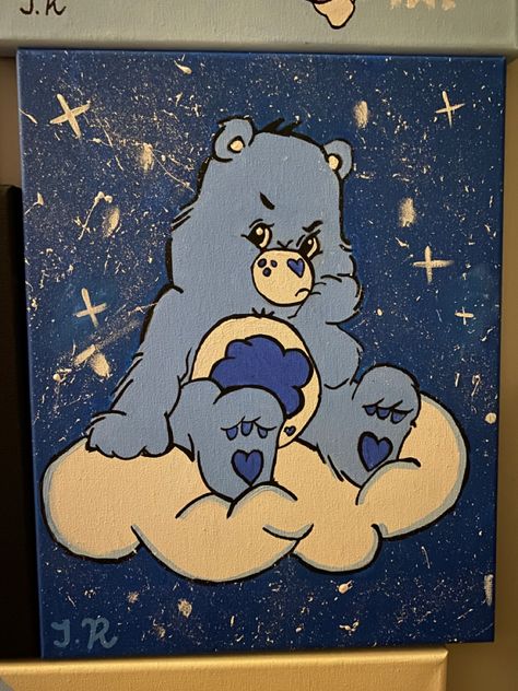 Grumpy Bear, Canvas Drawings, Painting Inspo, Reference Photos, Art Reference Photos, Painting Ideas, Art Reference, Paint, Drawings