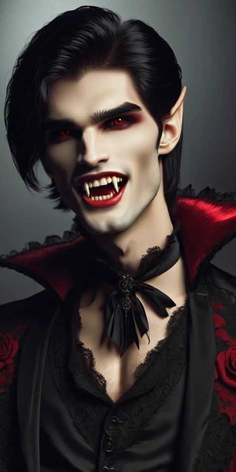 Vampire Boyfriend, Male Vampire, Dark Vampire, Vampire Pictures, Evil Tattoos, Vampire Makeup, Vampire Boy, Chandler Riggs, Vampire Art