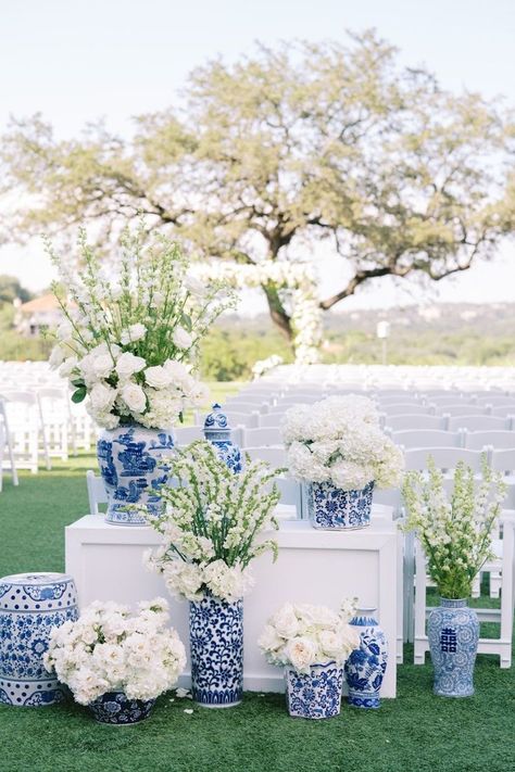 Blue And White Wedding Decor, French Blue Wedding, White Wedding Decor, Chinoiserie Wedding, Baby Blue Weddings, Blue And White Wedding, Blue White Weddings, Something Blue Bridal, Corporate Event Planning