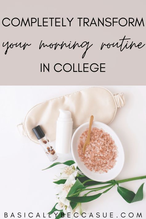 Morning Routine Student, Morning Routine College, Routine Student, College Packing Tips, College Packing Checklist, Good Grades In College, College Morning Routine, College Dorm Hacks, Girl College Dorms