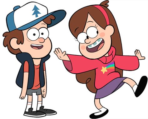 Dipper Y Mabel, Fall Tumblr, Gravity Falls Characters, Gravity Falls Dipper, Desenhos Gravity Falls, Dipper And Mabel, Reverse Falls, Duo Halloween Costumes, Disney On Ice