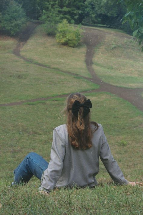 Sitting On An Edge Reference, Person Sitting Looking Up, Sitting Back Pose Reference, Sitting Behind Reference, Sitting People Drawing, Sitting Facing Forward Reference, Landscape Portrait Photography, Person Sitting Reference Photo, Girl Sit Reference