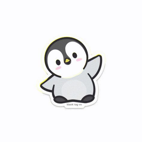 The Penguin Sticker – blank tag co. Penguin Sticker, Stickers Cool, The Penguin, Animal Stickers, Sticker Ideas, Cool Stickers, Aesthetic Stickers, Printable Stickers, Print Stickers