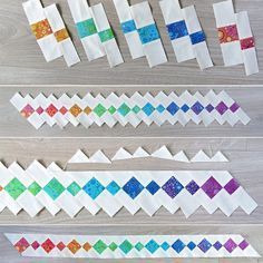 Seminole Patchwork, Colchas Quilting, Quilt Borders, Row Quilt, Rainbow Quilt, Quilt Border, Patchwork Quilt Patterns, Strip Quilts, Quilt Block Tutorial