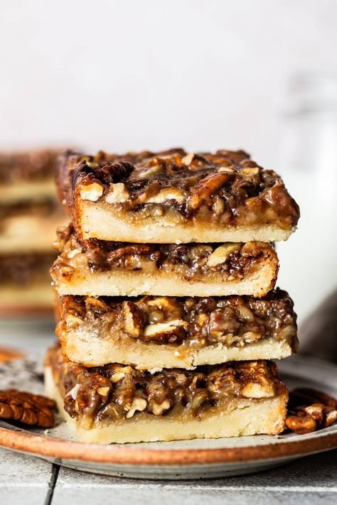 Ooey Gooey, Easy Pecan Pie Bars