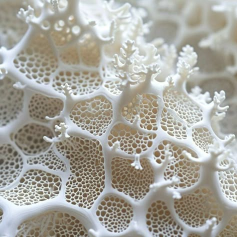 Industrial Design Trends, Jobs and Online Courses - leManoosh Biomorphic Forms, Clay Project Ideas, Microscopic Photography, Geometry In Nature, Art Coquillage, Organic Structure, Industrial Design Trends, Coral Art, Consciousness Art