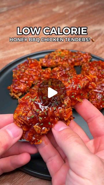 10K views · 1.1K likes | FitnessHeroTips🔱 on Instagram: "Low-Calorie Honey BBQ Tenders 🍗💪🏻😋 Follow @fitnessherotips for more  posts daily! - Follow @fitnessherotips 💪🏻 Follow @fitnessherotips 💪🏻 Follow @fitnessherotips 💪🏻  - If you’re looking for a healthier alternative to traditional fried chicken this recipe is perfect for you 🙌🏼  - Unlike regular fried chicken this recipe requires NO oil, butters or deep frying!  - This recipe makes 2 servings  (1 Serving = 5 Chicken Tenders) - (Per Serve) MACROS: 541 CAL | 44gC | 9gF | 65gP - Only 108 Calories Per Tender!  - Ingredients: - 2 Chicken Breasts (500g raw weight, 400g cooked weight)🍗 - 30g Low Sugar or Reduced Sugar BBQ Sauce  - Garlic Powder, Smoked Paprika, Pepper & Salt🧄🌶️🧂 - 70g Crushed Cornflakes - 15g Honey Mixed With Low Calorie Fried Chicken, Bbq Tenders, Calorie Counting Recipes, Paprika Pepper, Honey Barbecue, Air Fried Chicken, Honey Bbq, Pepper Salt, Sunday Meal Prep