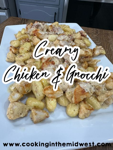 Chicken cheese gnocchi dinner recipe Chicken And Gnocchi Bake, Creamy Chicken And Gnocchi Skillet, One Pan Creamy Chicken And Gnocchi, Creamy Chicken Gnocchi Skillet, Chicken And Gnocchi Skillet, Marry Me Chicken Gnocchi, Shredded Chicken Gnocchi, Chicken And Gnocchi Recipes, Chicken Gnocchi Recipes