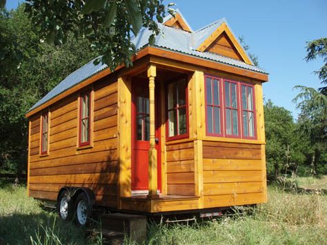 Tumbleweed Tiny Houses. Tumbleweed Tiny Homes, Upside Down House, Tiny House Company, Tiny Home On Wheels, Tiny House Blog, Crazy Houses, Prefab Cabins, Tiny House Trailer, Home On Wheels