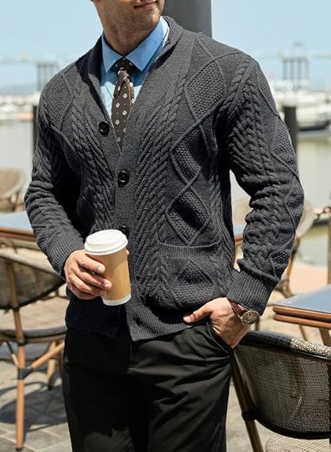 Mens cardigan outfit