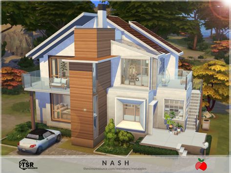 Sims 4 Lots No Cc, Sims 4 Lots, Sims 4 Family, The Sims Mods, Sims 4 House Design, Sims 4 House, My Sims, Sims 4 Houses, Sims Mods