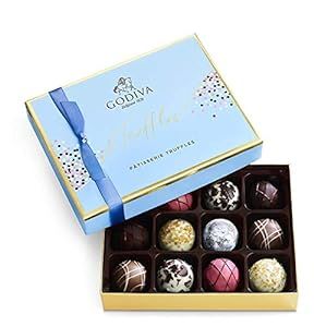 Godiva Chocolatier Patisserie Dessert Truffles Assorted Chocolate Gift Box, 12 pc. Chocolate Gift Baskets, Godiva Chocolatier, Chocolate Delivery, Dessert Truffles, Truffle Gift, Godiva Chocolate, Dark Chocolate Truffles, Chocolate Lava, Luxury Chocolate