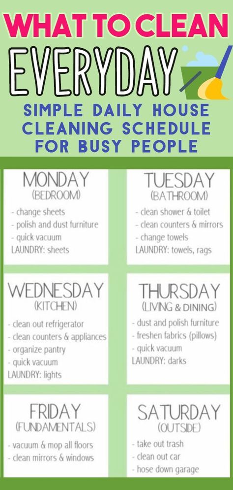 House Cleaning Schedule, House Schedule, Daily Cleaning Schedule, Clean Everyday, Monthly Cleaning Schedule, Organize Life, Cleaning Schedules, Font Simple, Clean House Schedule