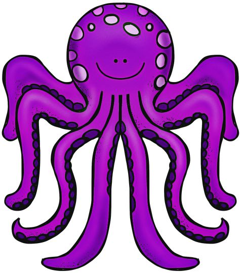 Octopus Clipart, Octopus Pictures, Rock Beach, Free Clipart, Diy Decoration, Animal Clipart, Sea Animals, Png Download, Kids Crafts