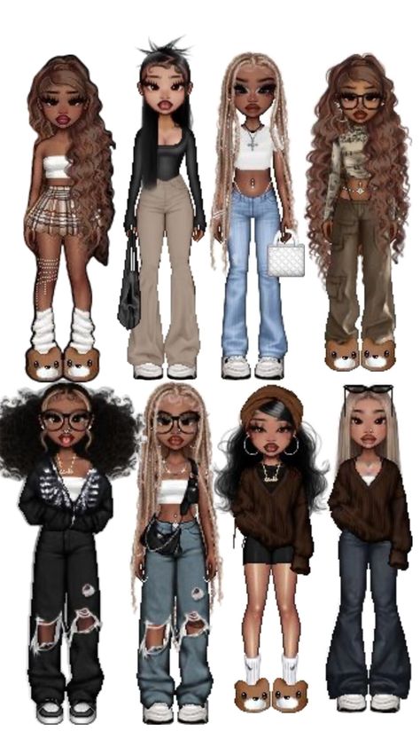 Bratz Aesthetic Outfit, Baddie Outfits Party, Fashion Dress Up Games, Bratz Inspired Outfits, Fashion Gal, Latina Fashion Outfits, Birthday Fits, Business Outfits Women, Outfit Inspo Casual