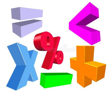 3D Math symbols. An illustration of 3d colorful math symbols #Sponsored , #Ad, #Paid, #symbols, #math, #colorful, #Math Math Olympics, K 12 School, Math Symbols, Symbol Design, Math Facts, Stock Photography Free, Life Facts, Words Of Encouragement, Plymouth