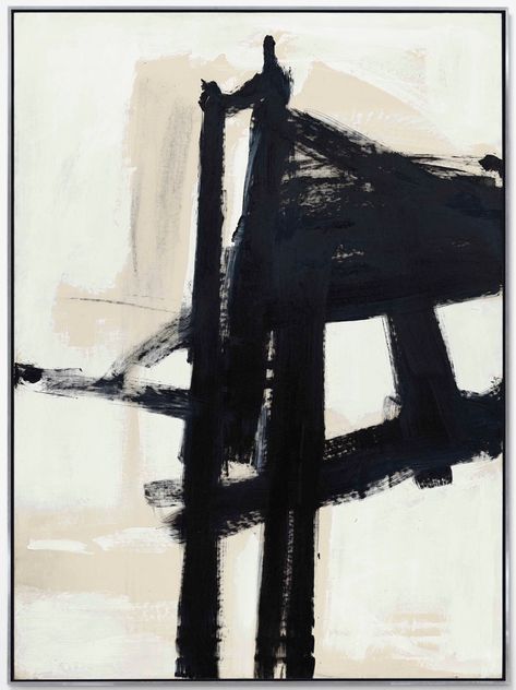 Franz Kline Art, Franz Kline Painting, Franz Kline, Action Painting, Black And White Art, Black And White Painting, Contemporary Abstract Art, Art Pricing, Monoprint