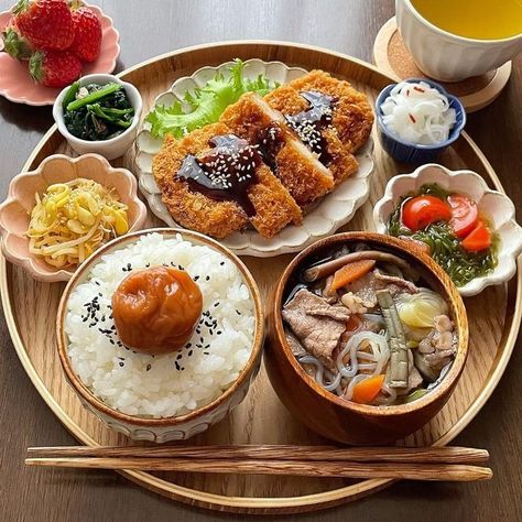 Resep Diet, Instagram 2023, Healthy Food Dishes, Healthy Food Motivation, Healthy Lifestyle Food, Food Recepie, Japan Food, Food Obsession, Cafe Food