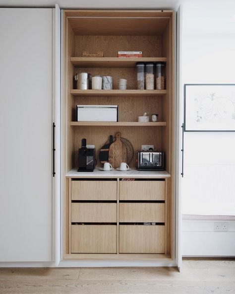 internal door white • Instagram Double Pocket Door, Park Project, Kitchen Larder, White Instagram, Joinery Details, Door White, Internal Door, Pocket Door, Oak Kitchen