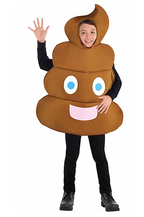 Poop Emojicountryliving Funny Fancy Dress, Emoji Costume, Party Pooper, Mens Fancy Dress, Poop Emoji, Kids Party Supplies, Fancy Dress For Kids, Halloween Items, Boy Costumes