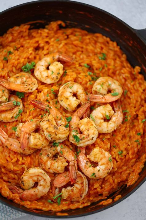 Creamy Shrimp Orzo Recipes, Orzo And Shrimp Recipes, Orzo Shrimp Recipes, Shrimp And Orzo Recipes, Shrimp Orzo Recipes, Creamy Tomato Orzo, Creamy Orzo Recipes, Orzo With Shrimp, Tomato Orzo