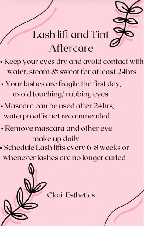 Lash Lift And Tint Price List, Rose Esthetics, Lash Lift Tips, Lashes Lift, Doll Lashes, Brow Business, Lash Lift And Tint, Eyebrows And Eyelashes, Lash Perm