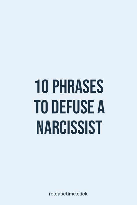 Struggling to cope with a narcissist's manipulative ways? Discover 10 powerful phrases that can effectively shut down their toxic behavior. Use these simple yet impactful lines to reclaim conversations and regain your peace. Whether you're dealing with a family member, friend, or boss, knowing what to say can make all the difference. Don’t let a narcissist ruin your day – arm yourself with these practical phrases and take back control of your life while protecting your sanity! What Makes Narcissists, What To Say To Narcissists, Toxic Boss Quotes Truths, Toxic Behavior, Powerful Phrases, Narcissistic Family, Narcissistic Behavior, Boss Quotes, What To Say