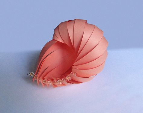 Paper Art - The Seashell - El Caracol | Flickr - Photo Sharing! Paper Shells Diy, Seashell Party, Sea Shells Diy, Book Art Sculptures, Origami Projects, Paper Installation, Cut Out Art, Paper Sculptures, Pop Up Art