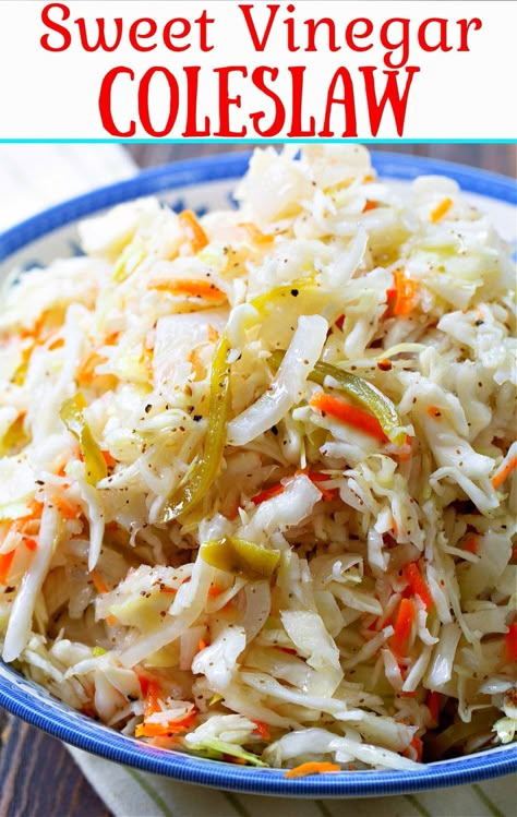 Sweet Vinegar Coleslaw, Buttermilk Coleslaw Recipe, Vinegar Coleslaw Recipe, Recipe Coleslaw, Sweet Coleslaw, Best Coleslaw, Healthy Coleslaw Recipes, Coleslaw Dressing Recipe, Best Coleslaw Recipe