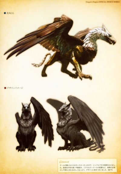 Griffin Chimera Mythology, Dragon Dogma Dark Arisen, Enemy Design, Greek Mythological Creatures, Dragons Dogma, Greek Monsters, Dragon's Dogma, Mythical Monsters, Monster Legends