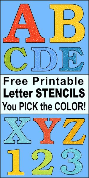 Printable Letter Stencils, Numbers Lettering, Large Printable Letters, Lettering Stencils, Free Printable Letter Stencils, Letter Stencils Printables, Printable Stencils, Christmas Fonts Free, Infant Room