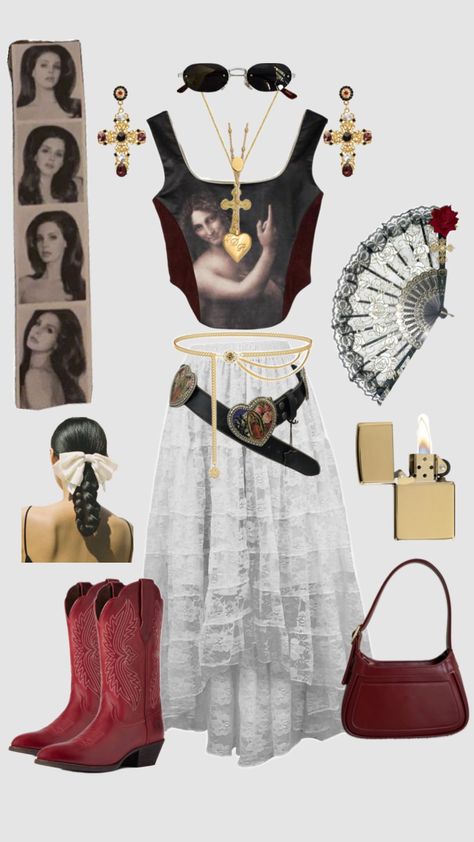 Lana Del Rey Concert Outfit, Lana Del Rey Outfits, Lana Del Rey Concert, Music Fest, Senior Trip, Concert Outfit, Lana Del Rey, Outfit Inspirations, Outfit Inspo