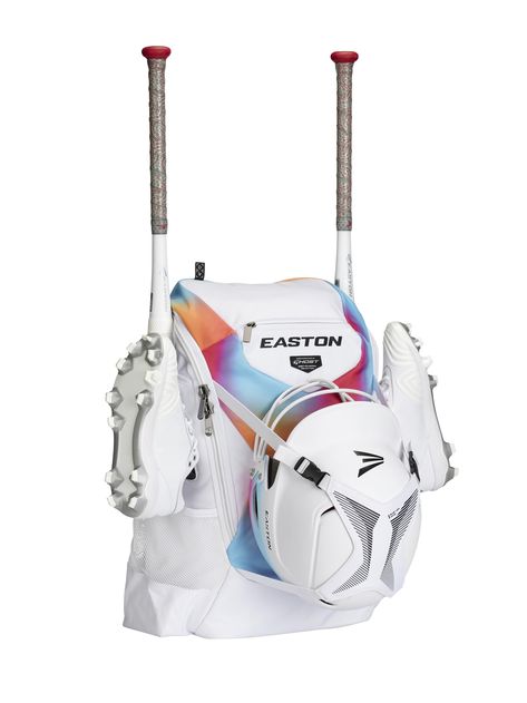 PRICES MAY VARY. EASTON'S NO. 1 BACKPACK FOR FASTPITCH SOFTBALL PLAYERS, this is perfect for players looking for a functional bag to carry to-and-from the field EXTRA-WIDE MAIN COMPARTMENT opening provides easy access to main storage compartment METALLIC PRINTED HELMET HOLDER allows for external storage providing more space for equipment inside the bag PATENT-PENDING GEAR KLIP on external sides holds cleats, fielding glove, batting gloves or other essential gear TWO FULL LENGTH BAT SLEEVES for a Fastpitch Softball Drills, Softball Dugout, Softball Backpacks, Softball Bag, Backpacking Equipment, Softball Funny, Softball Gear, Helmet Holder, Softball Bags