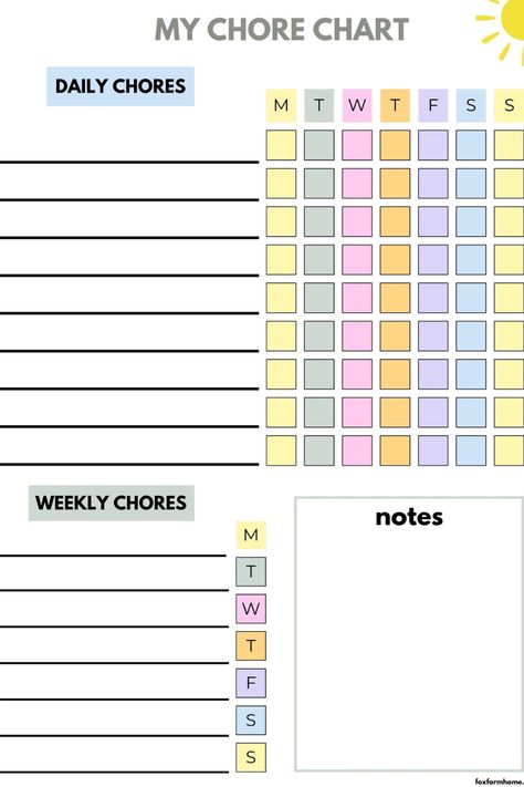 This chore chart is a great way to stay organized and create a daily routine for your child. We love using this to create a summer schedule for my kids. If you are looking for an easy way to create a routine and give your child some responsibility this free printable chore chart is a great choice! Kid Schedule Chart Daily Routines, Kids Schedule Chart, Kids Weekly Chore Chart, Chore Chart Pictures, Weekly Chore Chart, Free Printable Chore Charts, Create A Routine, Kids Chores, Weekly Chore Charts