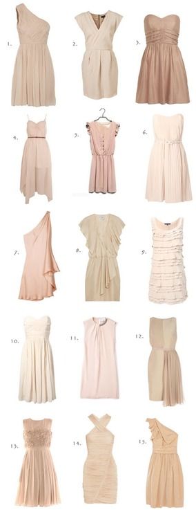 Blush Bridesmaids, Mismatched Bridesmaids, Blush Bridesmaid Dresses, Mismatched Bridesmaid Dresses, Blush Bride, Elegante Casual, Bridesmaids And Groomsmen, Wedding Bridesmaid Dresses, Wedding Attire