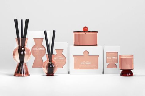 Volumes on Packaging of the World - Creative Package Design Gallery Home Fragrance Photography, Home Fragrance Packaging, Diffuser Packaging, Reed Diffuser Packaging, Tea Package, Fragrance Photography, Geometric Figures, Candle Ideas, Perfume Packaging