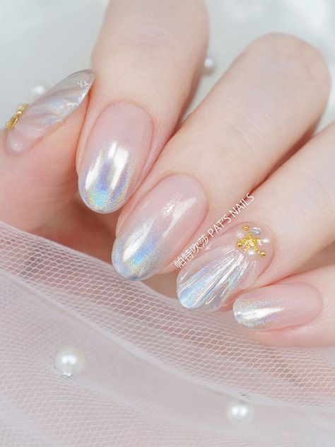 seashell nails, Seashell Nail color, Seashell Nail Polish Gel, Seashell acrylic Nails, Mermaid shell nails,Seashell nails simple, Seashell nails ideas, Seashell nails acrylic Seashell Nails Short, Cutepolish Nails, Under The Sea Nail Art, Sea Shell Nails, Nails Seashell, Seashell Nail Art, Cutesy Nails, Shell Nail Art, Nails Mermaid