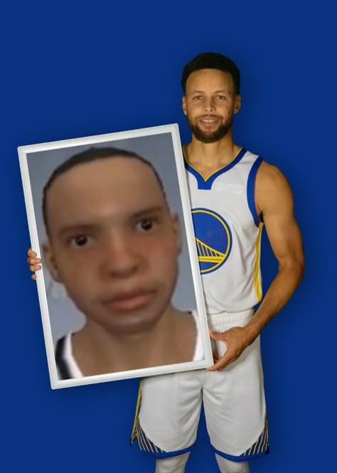 Stephen Curry Funny Pictures, Steph Curry Funny Pics, Draymond Green Funny, Funny Stephen Curry, Klay Thompson Funny, Stephen Curry Meme, Jordan Poole And Stephen Curry, Funny Nba Pictures, Jordan Poole Funny